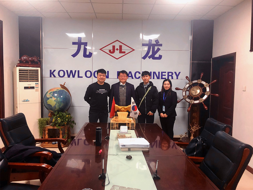 2019年12月5日韓國(guó)客戶來訪